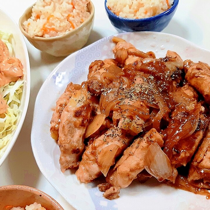 豚肉のポテト生姜焼きロール 我が家の最強おかず 豚肉のポテト生姜焼きロール 我が家の最強おかず